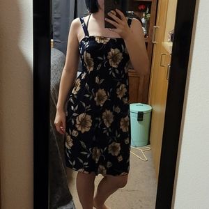 Blue Floral Dress